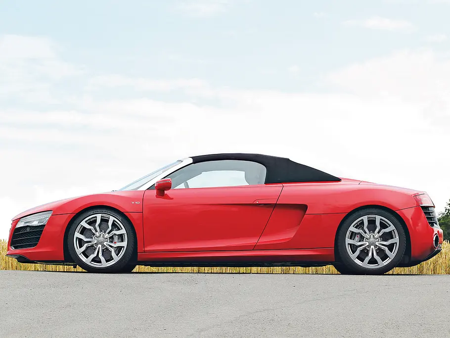 Audi R8 V10 Spyder Bilder technische Daten Markenvergleich Verdeck