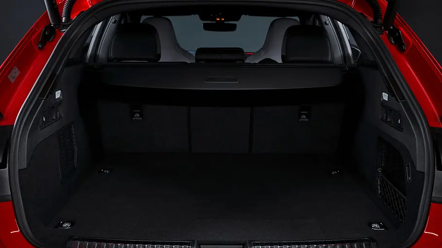 Der Kofferraum des Audi RS 5 Avant.