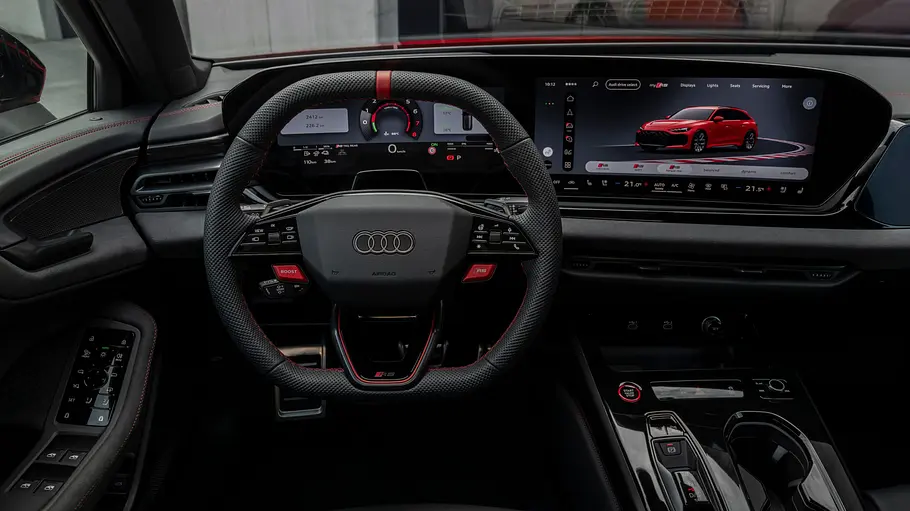 Audi RS 5 Avant Das Cockpit des Audi RS 5 Avant.