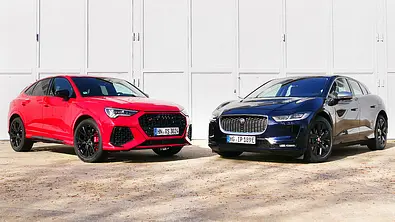 Audi RS Q3/Jaguar I-Pace: Vergleich - Foto: Tim Neumann