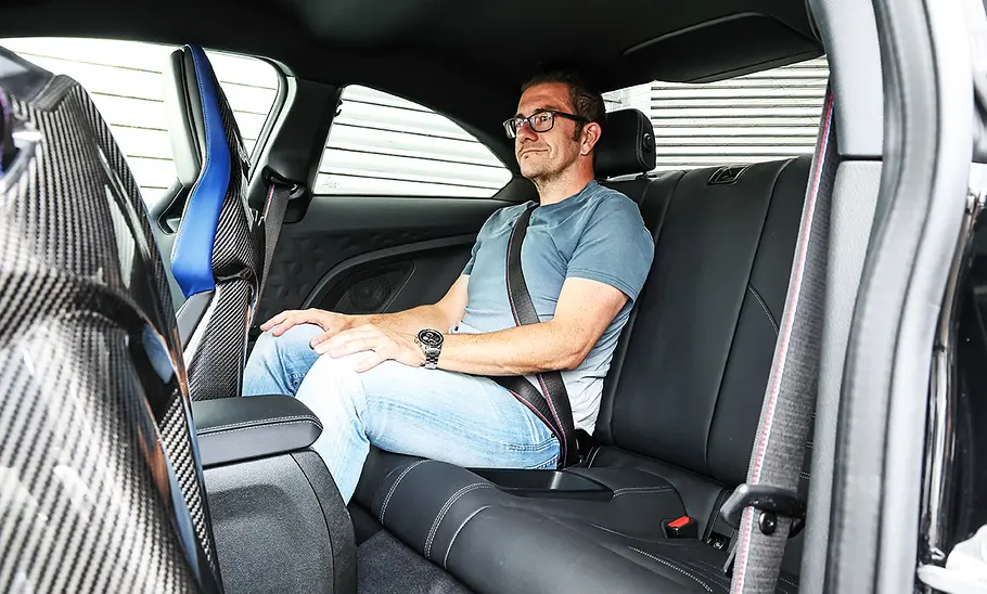 BMW M2; Interieur; Innenraum; Innenansicht; Fondsitze