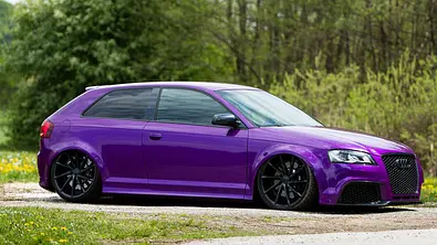 Ex-Audi-A3 ist jetzt ein RS 3 - Foto: vossenwheels.de