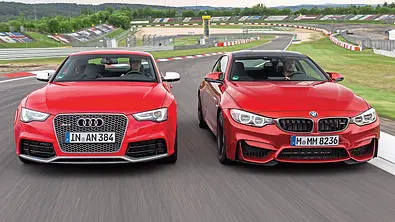 Audi RS 5 BMW M4 Vergleich Bilder technische Daten
