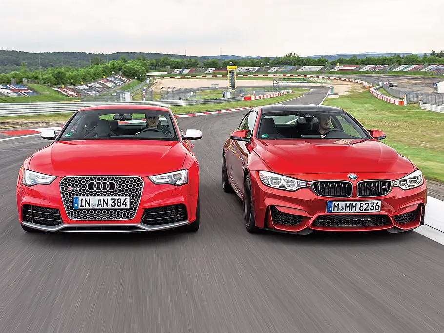Vergleich: Sportcoupes Audi RS 5 BMW M4 Vergleich Bilder technische Daten