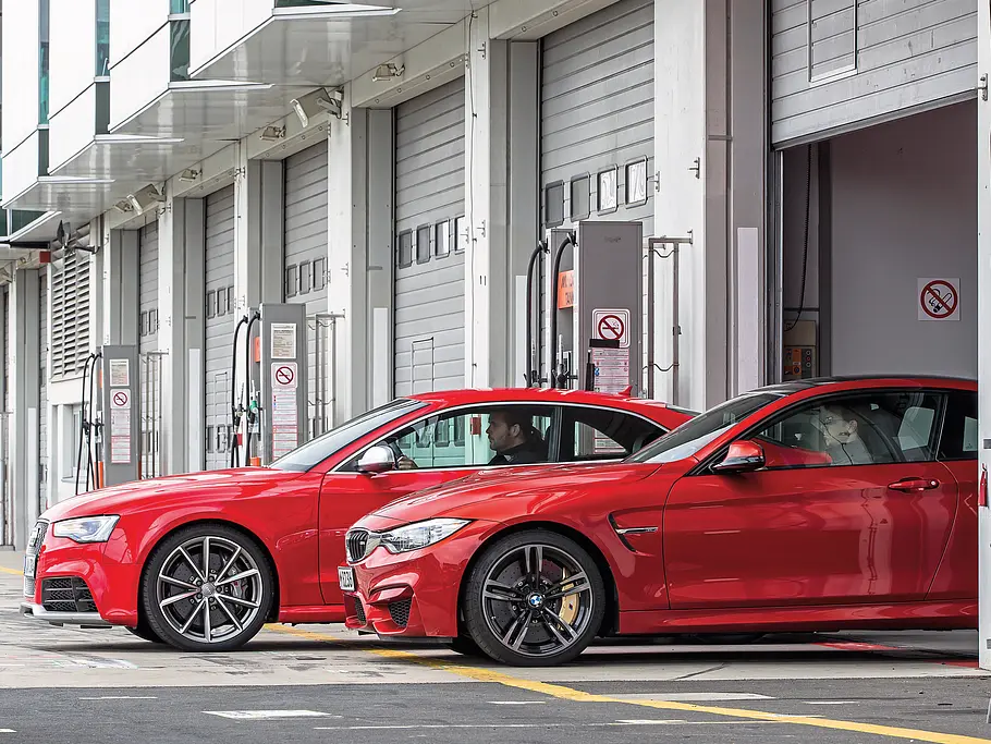 Vergleich: Sportcoupes Audi RS 5 BMW M4 Vergleich Bilder technische Daten