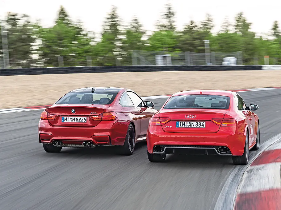 Vergleich: Sportcoupes Audi RS 5 BMW M4 Vergleich Bilder technische Daten