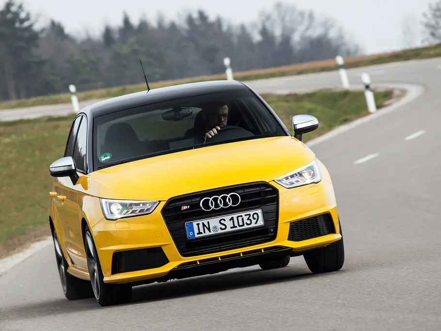 Audi S1 2014 Fahrbericht Audi S1 2014 quattro Power Kleinwagen Allrad Sportback