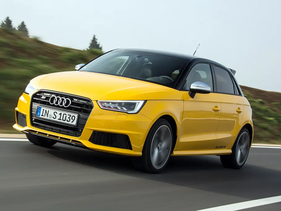 Audi S1 Sportback Fahrbericht Audi S1 2014 quattro Power Kleinwagen Allrad Sportback