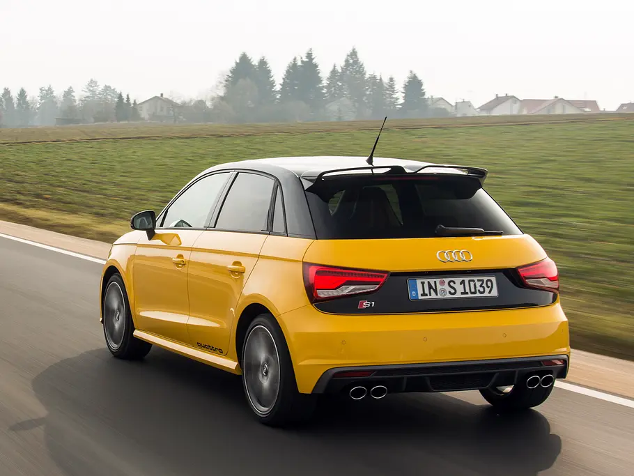 Audi S1 2014 Fahrbericht Audi S1 2014 quattro Power Kleinwagen Allrad Sportback