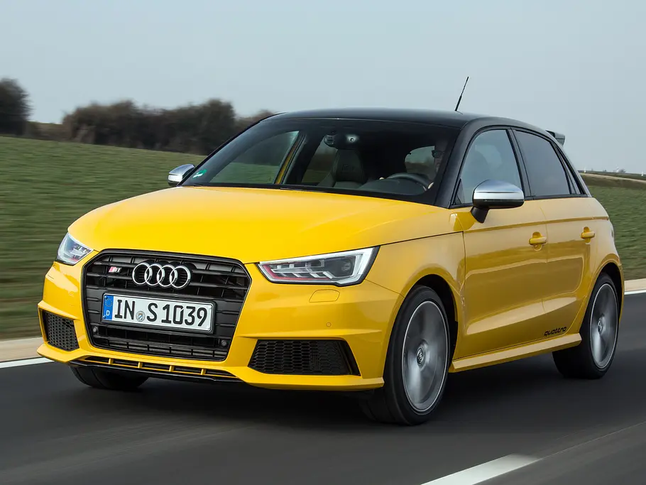 Audi S1 2014 Fahrbericht Audi S1 2014 quattro Power Kleinwagen Allrad Sportback