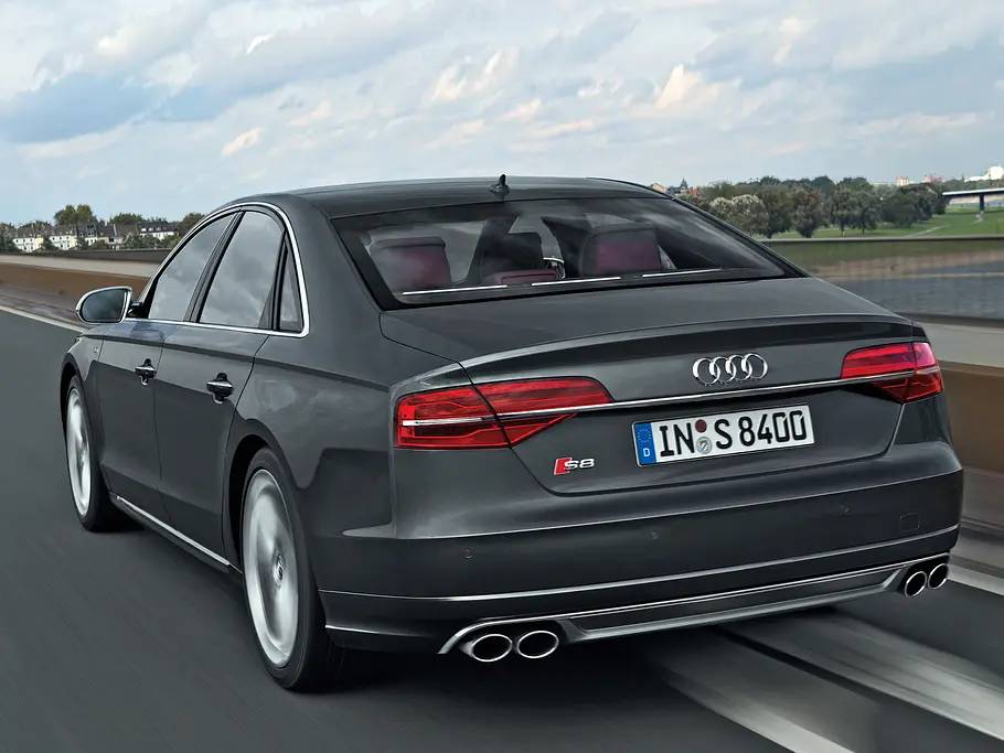 Audi S8 4.0 TFSI quattro Test Bilder technische Daten Heck