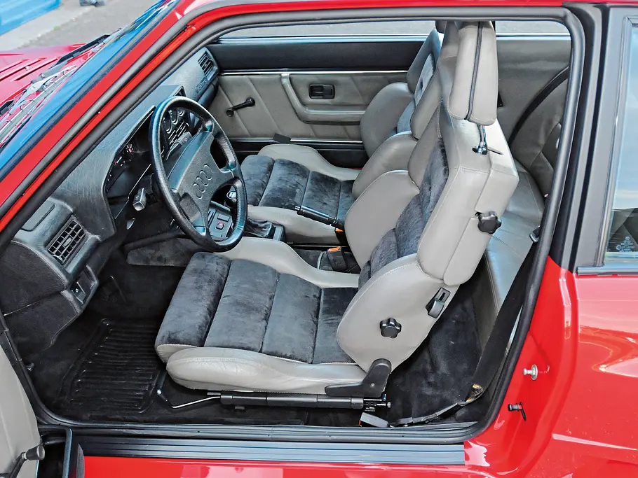 Audi Sport quattro Audi Sport quattro Vergleich Kaufberatung Bilder technische Daten Sitze