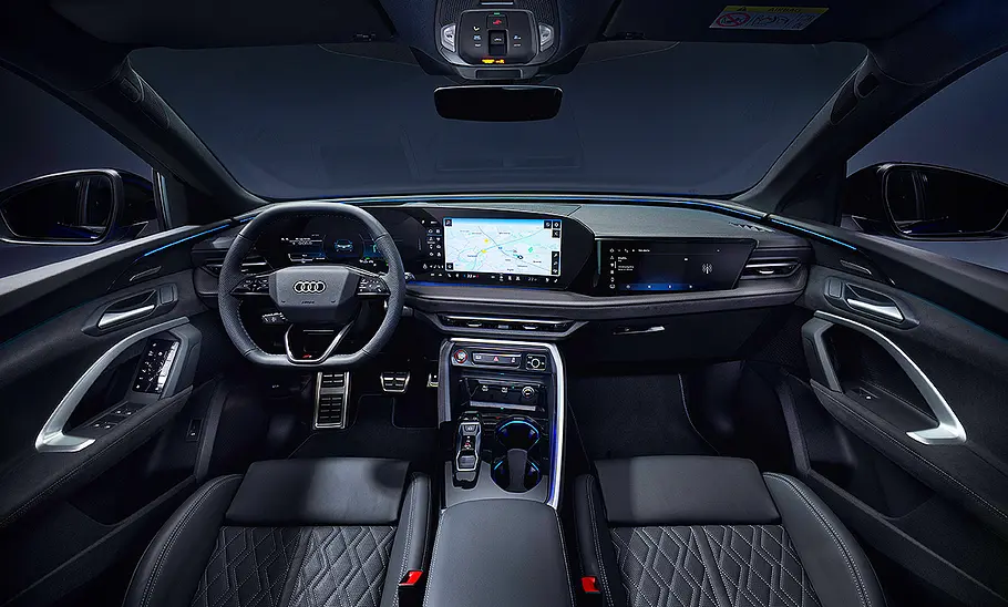 Blick in den Innenraum vom Audi SQ5 (2025).