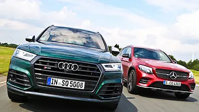 Audi SQ5/Mercedes-AMG GLC 43 - Foto: Daniela Loof