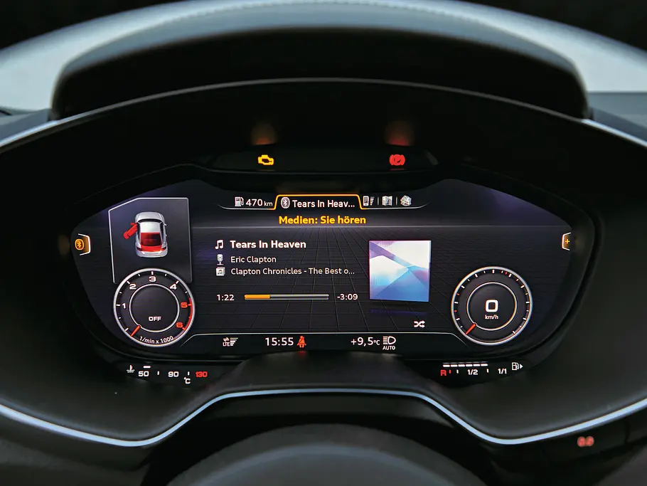 Einzeltest: Audi TT Coupé 2.0 TDI ultra Audi TT Coupé 2.0 TDI ultra 2015 Test Bilder technische Daten Connetivity