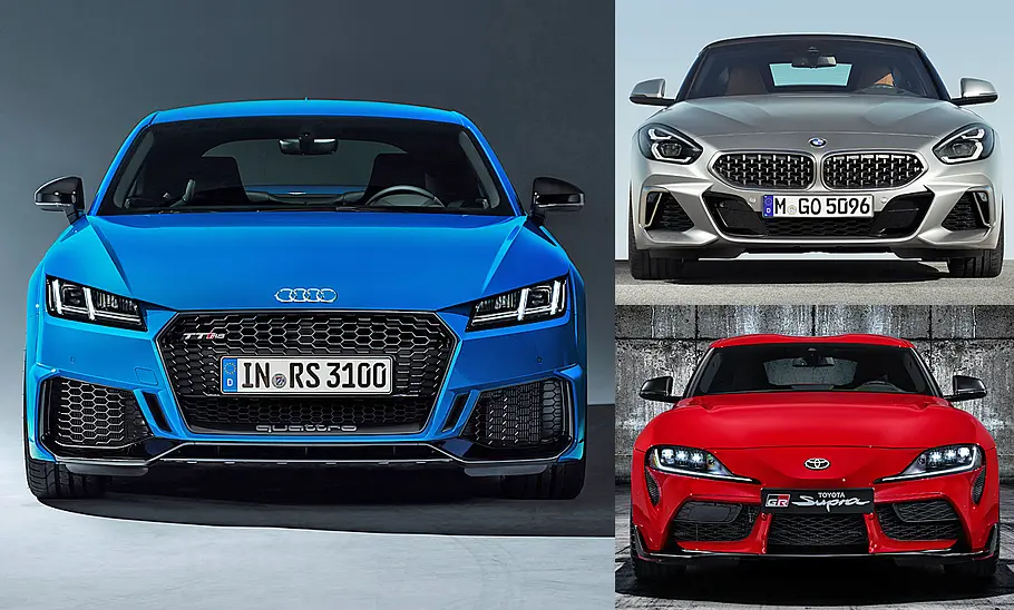 Audi TT RS Facelift/BMW Z4 M40i/Toyota Supra: Vergleich Audi TT RS Facelift/BMW Z4 M40i/Toyota Supra: Vergleich