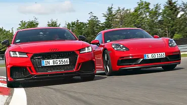 Audi TT RS/Porsche 718 Cayman GTS - Foto: Niklas Gotta