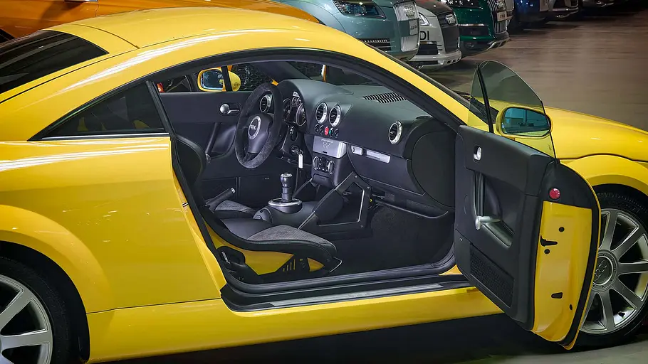 Der Innenraum des Audi TT RS4.