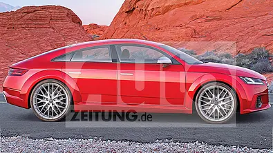 Audi TT Sportback: Illustration - Foto: AUTO ZEITUNG