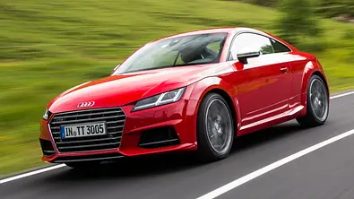 Fahrbericht Audi TTS 2.0 TFSI Sportversion Fahraufnahme