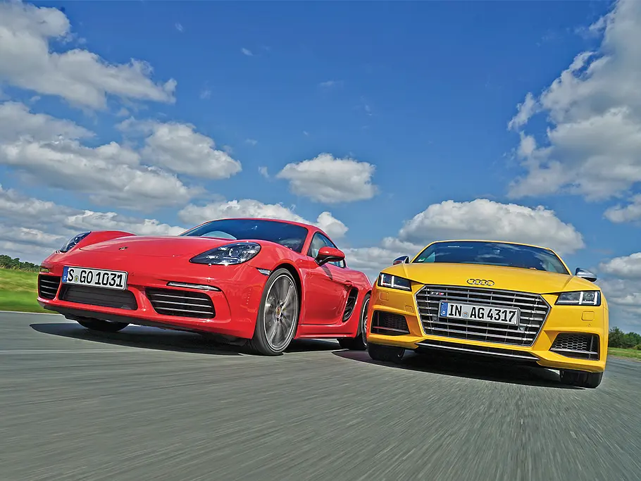 Audi TTS/Porsche 718 Cayman: Vergleich Audi TTS/Porsche 718 Cayman: Vergleich