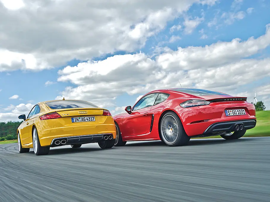 Audi TTS/Porsche 718 Cayman: Vergleich Audi TTS/Porsche 718 Cayman: Vergleich