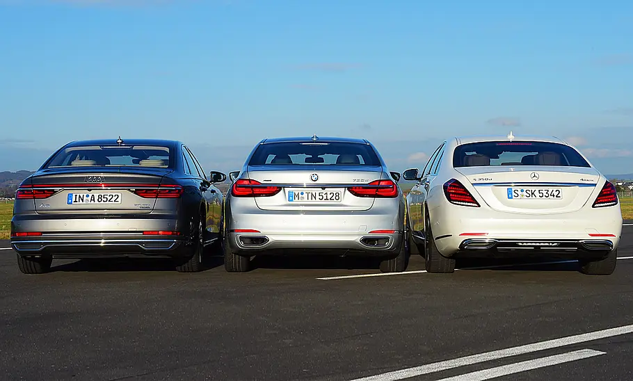 Audi A8/Mercedes S 350d/BMW 730d