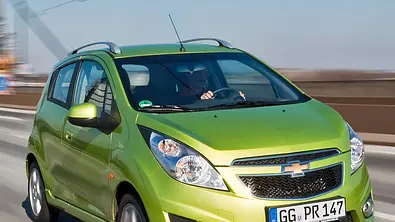 Der neue Stadtflitzer Chevrolet Spark im Einzeltest Testauto mit Reihen-Vierzylinder mit 82 PS