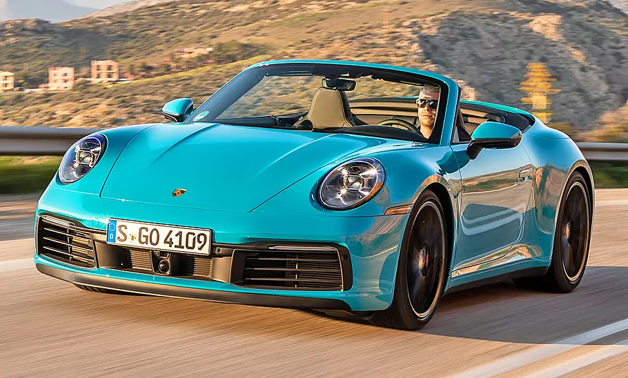 1. Platz Porsche 911 Cabrio 17,2 %