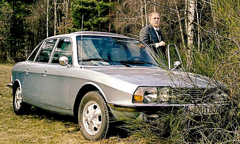 NSU Ro 80 Der NSU Ro 80 statisch von schräg vorne fotografiert.