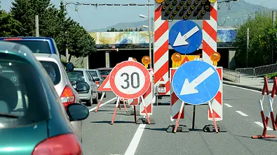 Autobahn-Baustellen Sommer 2016