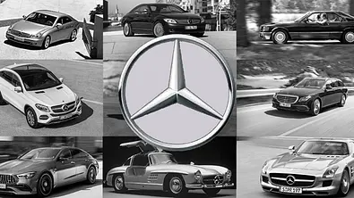 Baureihen-Bezeichnungen bei Mercedes: Quiz - Foto: Kollage AUTO ZEITUNG/Mercedes