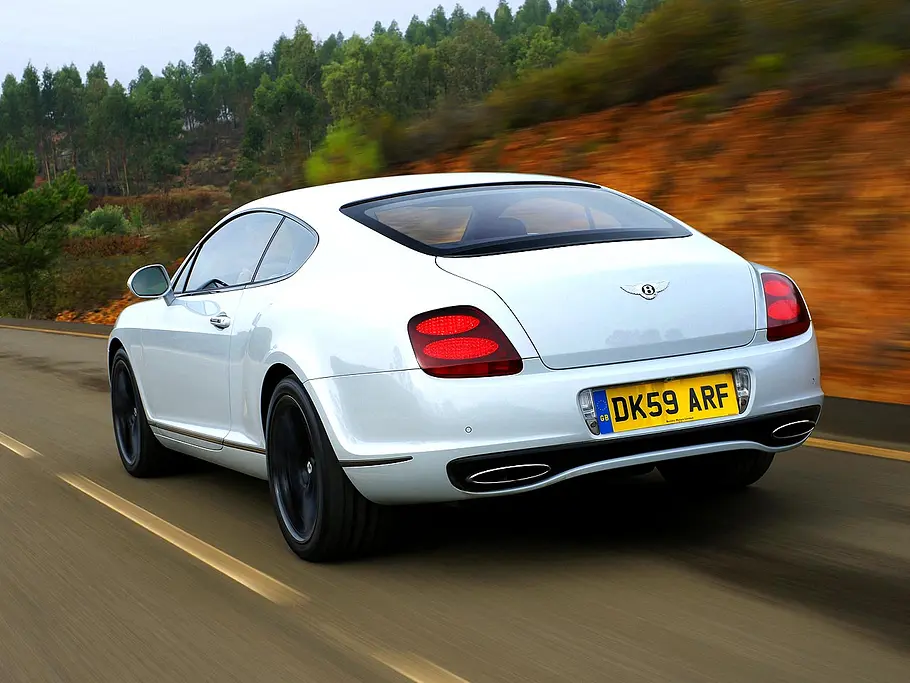 Bentley Continental Supersports Bentley Continental Supersports: beschleunigt in 3,9 Sekunden von null auf hundert