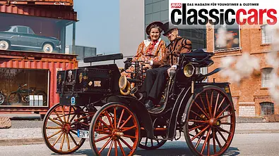 Die Benz Victoria (1894) statisch von schräg vorne fotografiert. - Foto: Spieker Fotografie/PS.Speicher