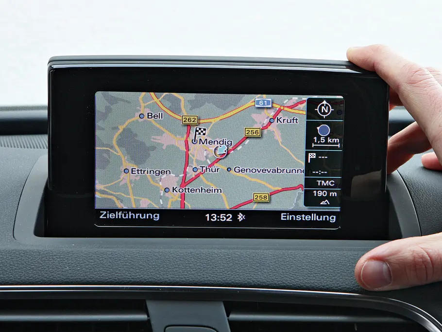 Die Ausstattung Bilder Audi Q3 2013 Kaufberatung Ausstattung Multimedia Navigation
