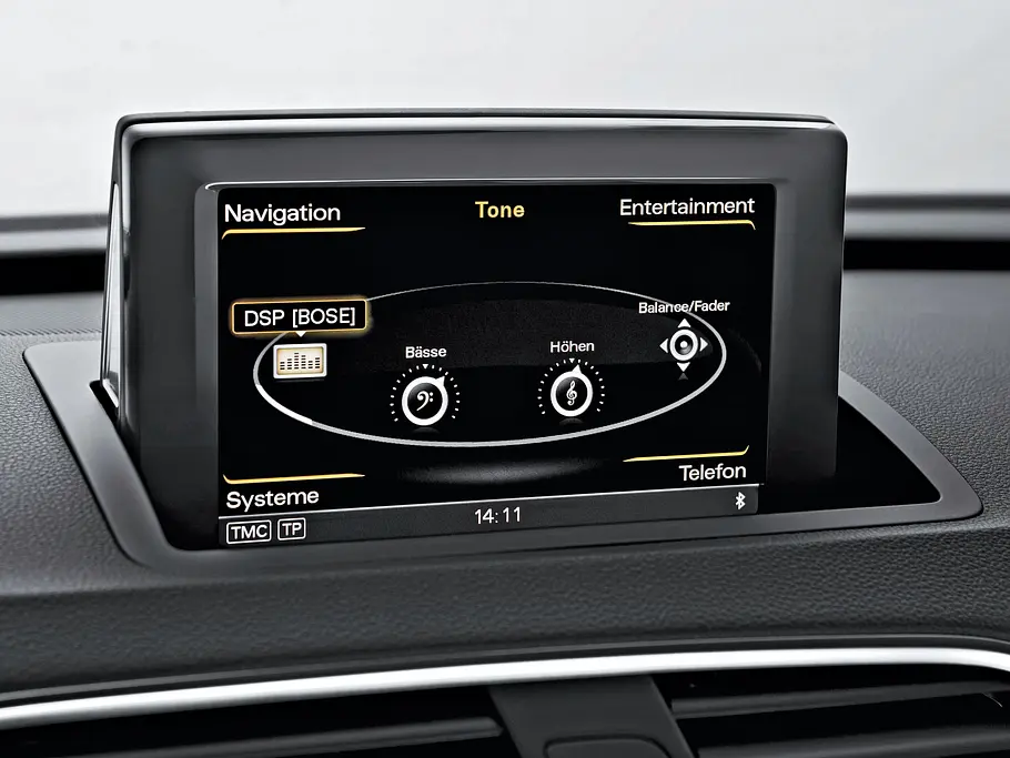 Die Ausstattung Bilder Audi Q3 2013 Kaufberatung Ausstattung MMI Display