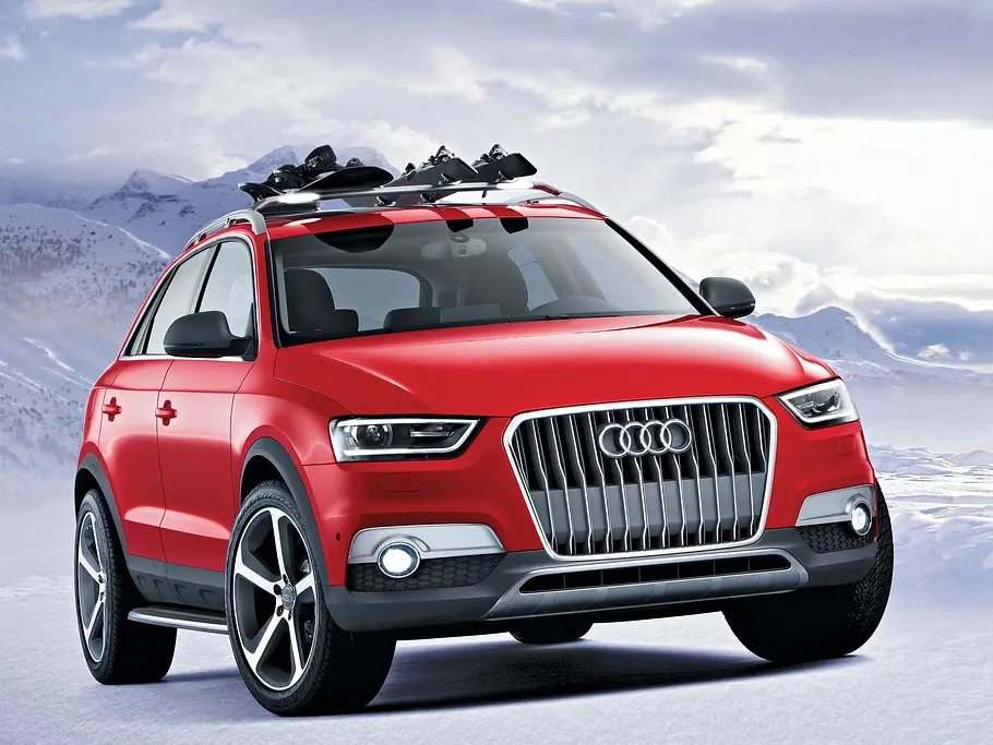 Die Studien Bilder Audi Q3 2013 Kaufberatung Studie Red Track Showcar Wörthersee Wintersport