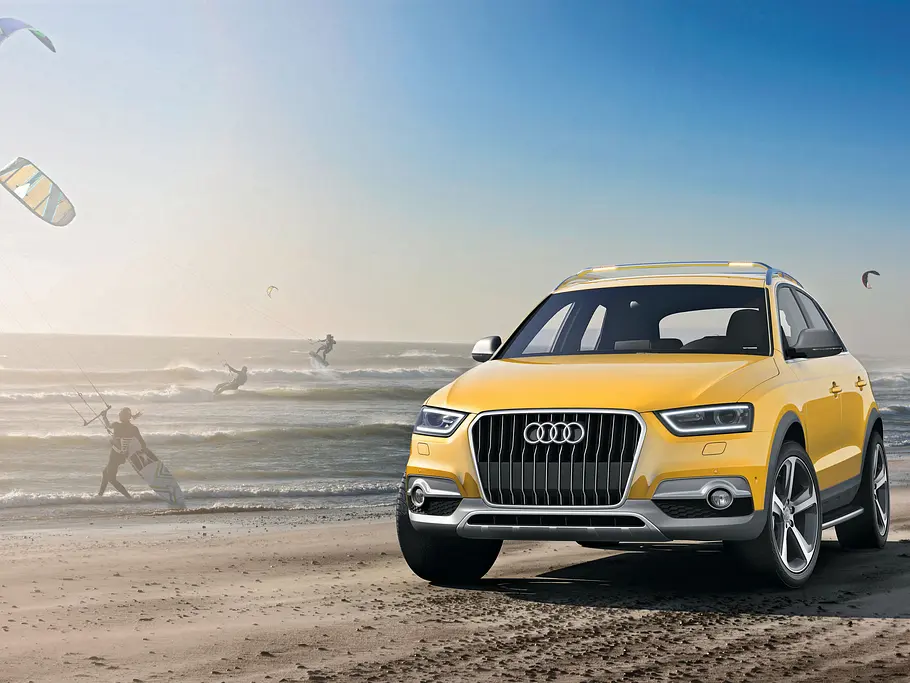 Die Studien Bilder Audi Q3 2013 Kaufberatung Studie Kite-Surfer Jinlong Yufeng