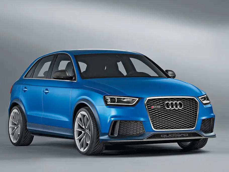 Die Studien Bilder Audi Q3 2013 Kaufberatung RS Q3 Studie Front