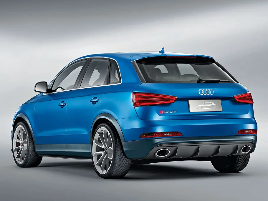 Die Studien Bilder Audi Q3 2013 Kaufberatung RS Q3 Studie Heck