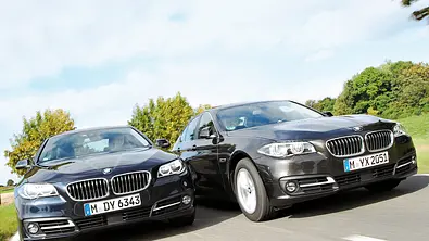 Bilder BMW 520 Benziner Diesel Vergleich