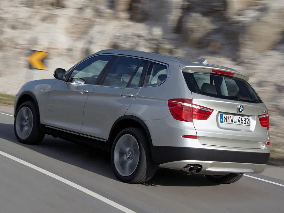 Bilder BMW X3 2013 Kaufberatung Heck