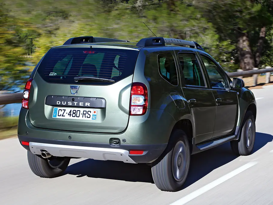Bilder Dacia Duster TCe 125 4x2 2013 Fahrbericht Kurvenfahrt