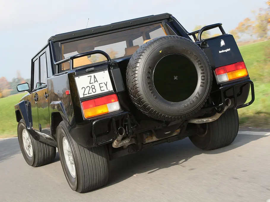 Bilder Faszination Auto Pick-ups Lamborghini LM 002 Heck