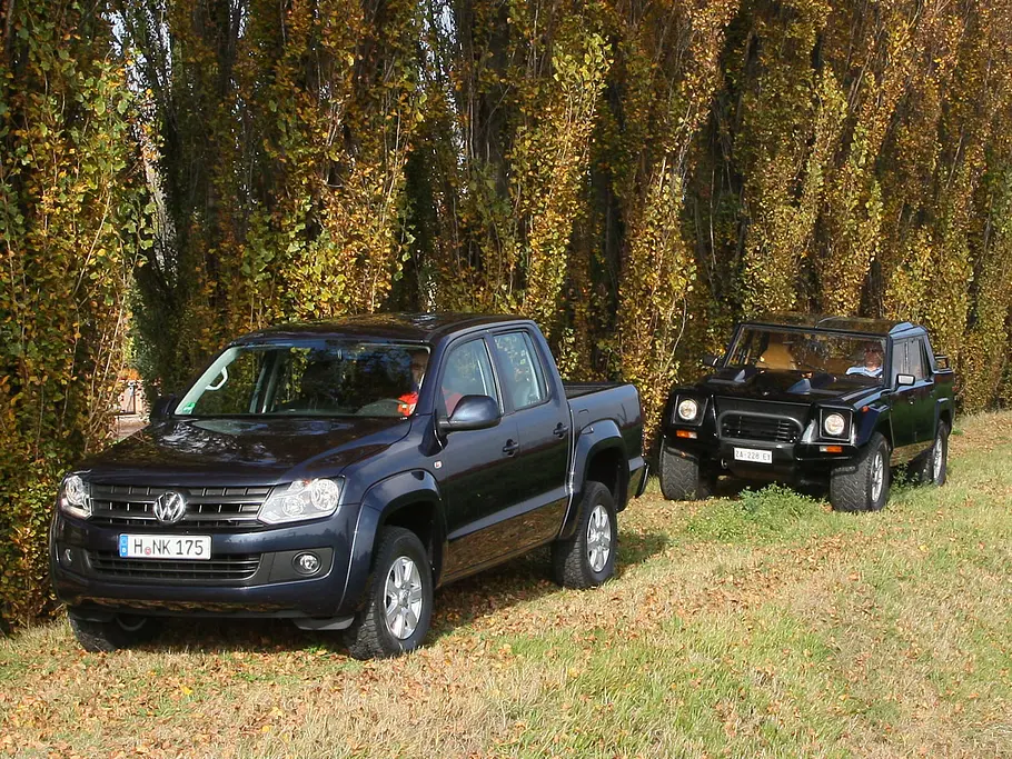Bilder Faszination Auto Pick-ups Amarok Lambo LM 002 Design