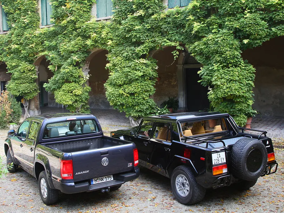 Bilder Faszination Auto Pick-ups Amarok Lambo LM 002 Heck