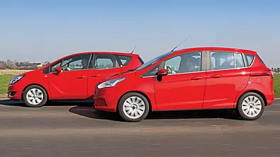 Bilder Ford B-MAX Opel Meriva Markenvergleich
