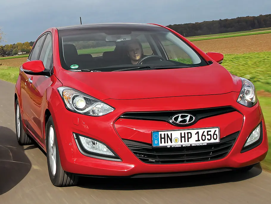 Bilder Hyundai i30 1.4 Vergleichstest Kompaktklasse Kosten