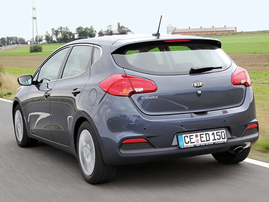 Bilder Kia ceed 1.4 CVVT Vergleichstest Kompaktklasse Preis