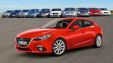 Bilder Kompaktwagen Vergleich 2013 Neuer Mazda 3 gegen die Konkurrenz